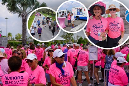 MAKING A DIFFERENCE  RIVERLAND HOSTS ANNUAL BREAST CANCER WALK