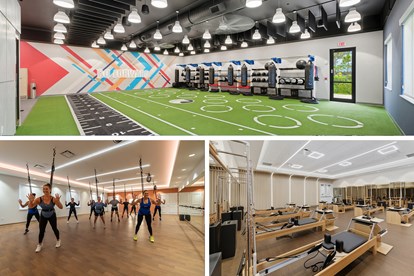 group fitness studio new