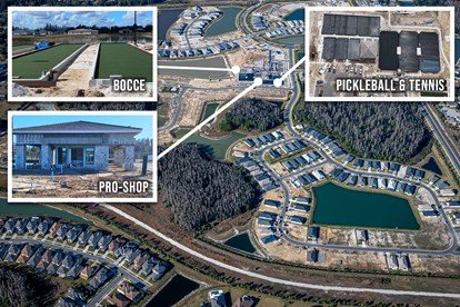 Valencia Ridge Racquet Club Progress