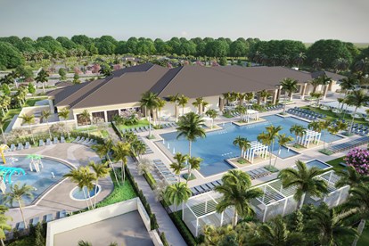 Apex at Avenir Clubhouse Rendering