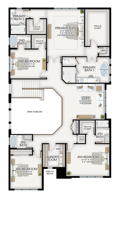 Apex 507 Polaris Floorplan 2nd Floor