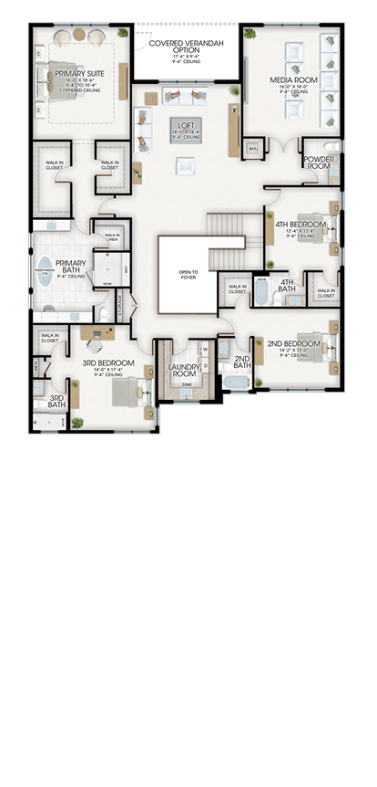 Apex 625 Zenith Floorplan 2nd Floor