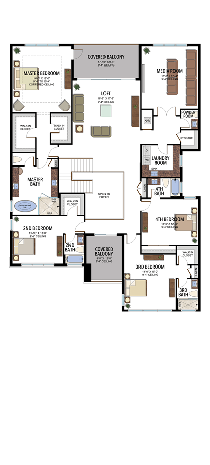 64 Maldives Floorplan 2nd Floor