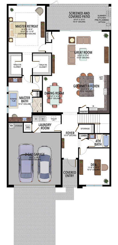 504 RC Biscayne Floorplan 1st FL