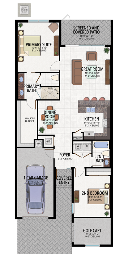 Areca Floorplan