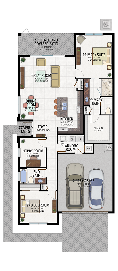 Bismarck Floorplan