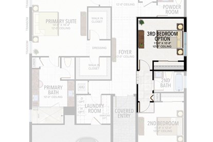 3rd Bedroom In Lieu of Den