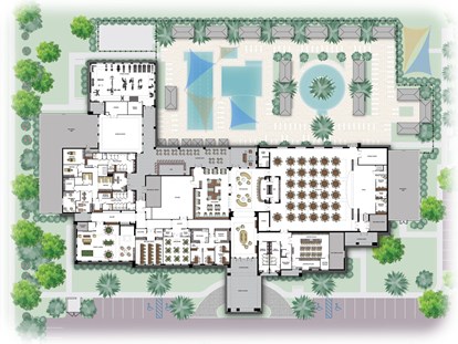 Valencia Sky Clubhouse Floorplan