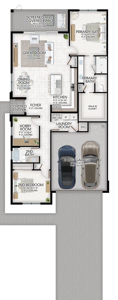 Bismarck Floorplan