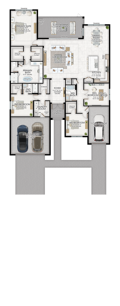 Bellagio II Floorplan
