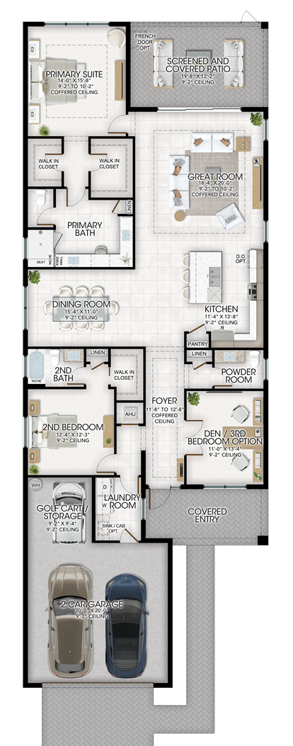 Monacello II Floorplan