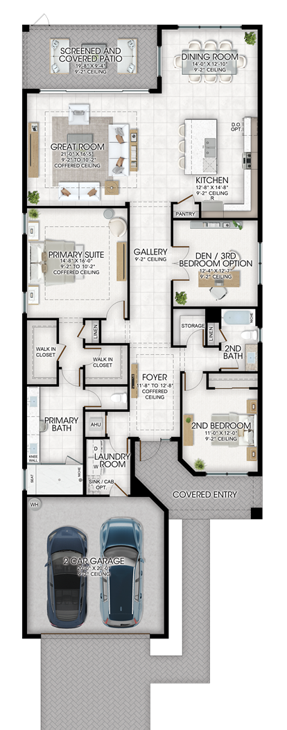 Sierra II Floorplan